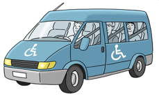 Rollstuhl taxi